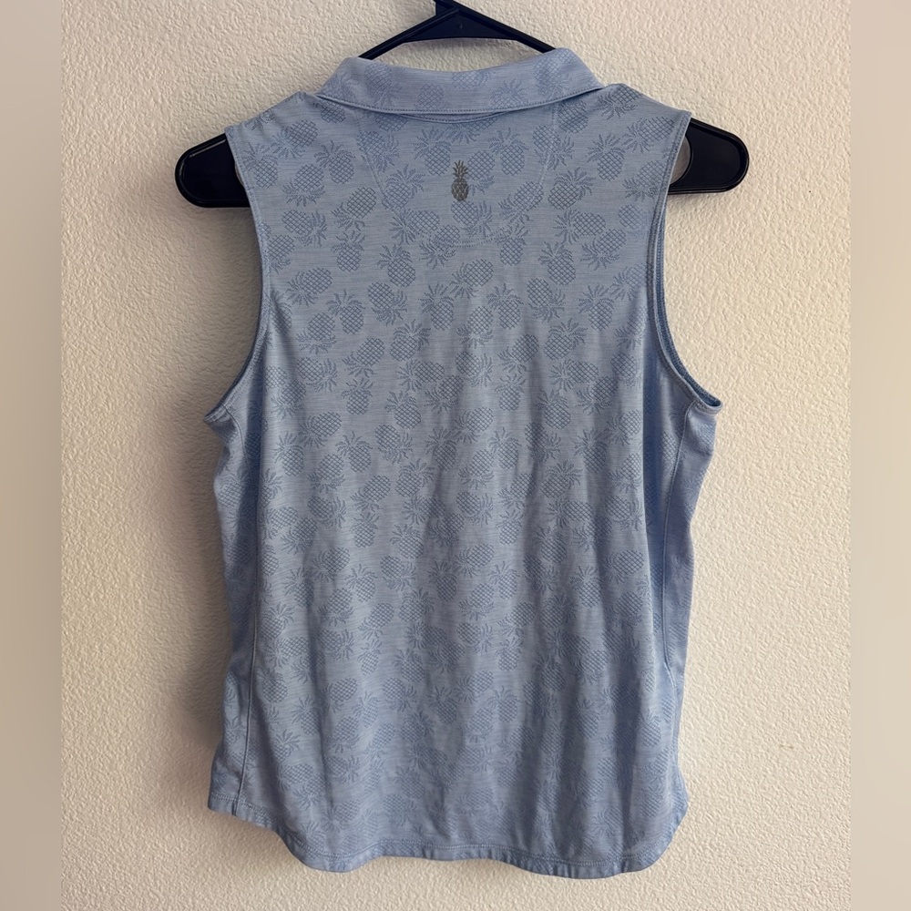 Tommy bahama palm coast pineapple island zone sleeveless top - Picture 6 of 6